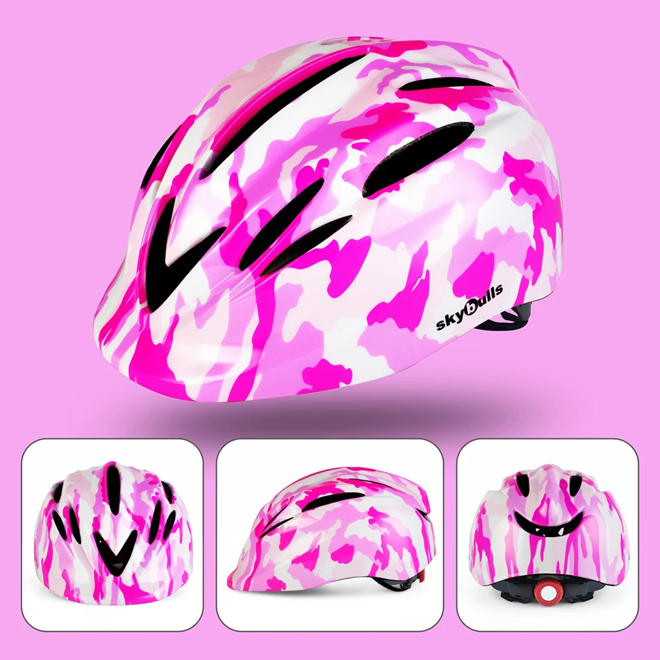 Skybulls MTB Child Helmet Sports Bike Helmet Kids Safety Kids Helmet Integrally-molded Bicycle Helmet for Children Ultralight