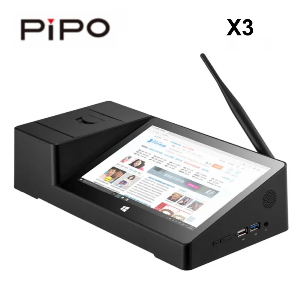 PiPo X3 8," Мини ПК Cherry Trail Z8350 HD graphics ram 2 Гб rom 32 ГБ четырехъядерный Bluetooth 4,0 HDMI LAN Мини ПК POS принтер ПК