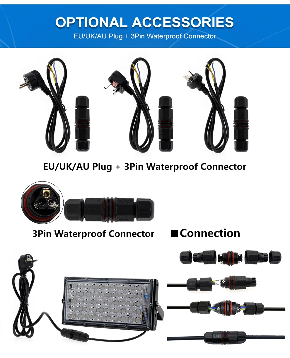 Светодиодный прожектор светильник 50W 220V IP65 Водонепроницаемый открытый светодиодный Светодиодный уличный прожектор лампа сада квадратные потолочные светильник