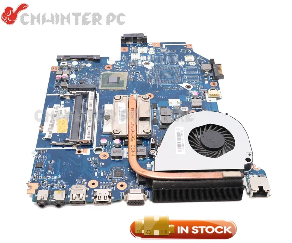 NOKOTION для acer aspire V3-571 E1-571G материнская плата для ноутбука NBC1F11001 Q5WVH LA-7912P HM70 Бесплатный процессор с радиатором