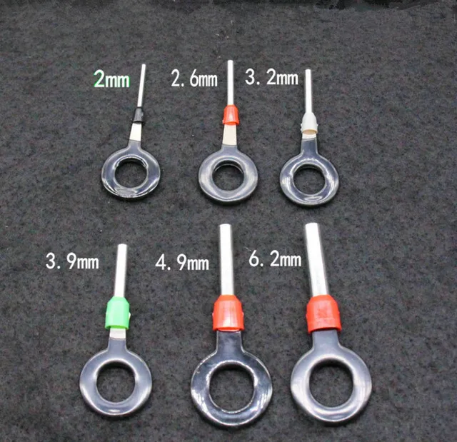 New!18 pcs Auto Car Plug Circuit Board Wire Harness Terminal Extraction Pick Connector Crimp Pin Back Needle Remove Tool Set