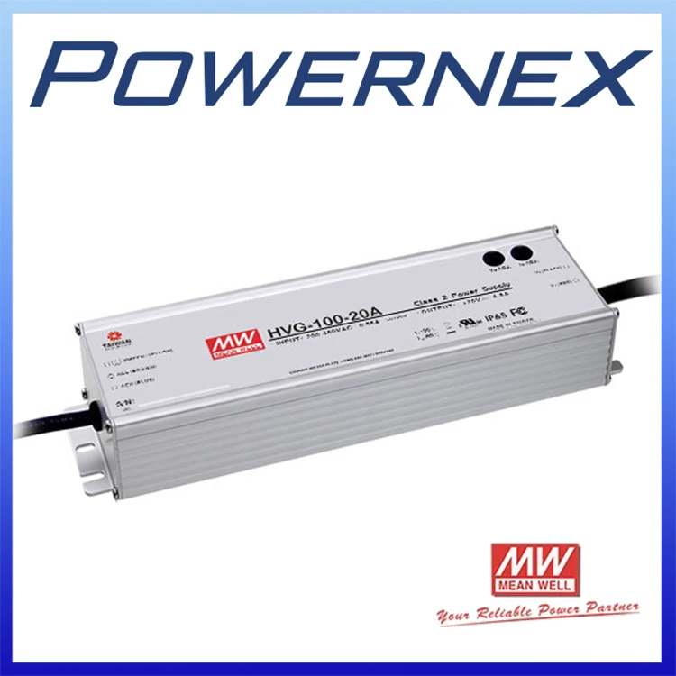 [PowerNex] MEAN WELL original HVG-100-48B 48V 2A meanwell HVG-100 48V 96W Single Output LED Driver Power Supply B type