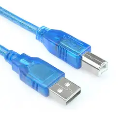 1.5 м Высокое Скорость USB 2.0 480 Мбит/с до B мужчинами удлинитель для принтера/концентратор /жесткий диск/HDD/SSD корпус