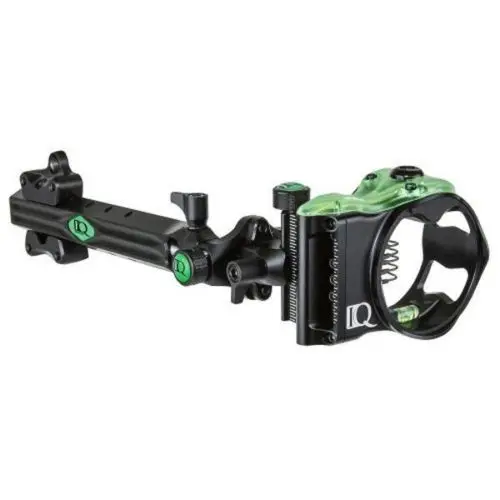 

New Compound Bow Sight IQ Pro xt 5 Pin Right Hand Retina Lock Bow Sight Free Shipping