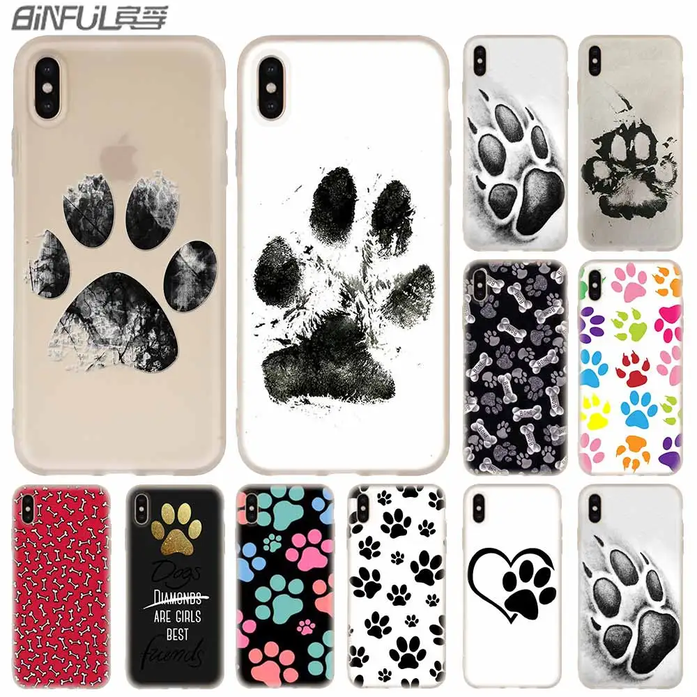 Чехлы для телефонов силиконовый мягкий чехол iPhone 11 Pro X XS Max XR 6 6S 7 8 Plus 5 4S SE Dogs are girls