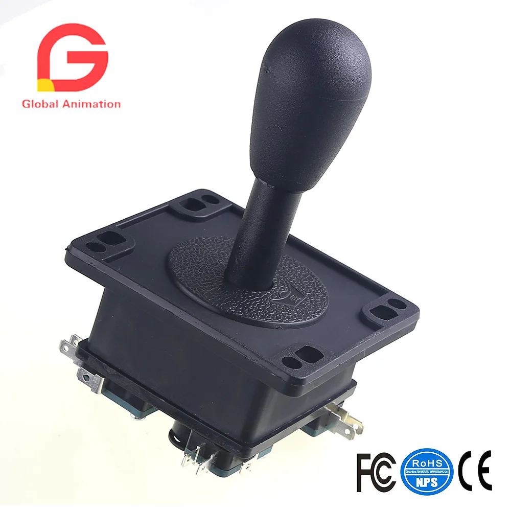 Arcade DIY Kit USB Zero Delay USB Encoder American Style Joystick and Happ Push Button With Micro Switch For Mame Raspberry pi Arcade DIY Kit USB Zero Delay USB Encoder American Style Joystick and Happ Push Button With Micro Switch For Mame Raspberry pi