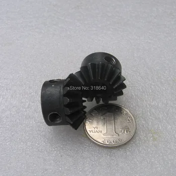

Bevel Gear a pair 1.5M 16T Mod 1.5 Modulus Ratio 1:1 Bore 8mm 45# Steel Metal Right Angle Transmission parts machine parts DIY
