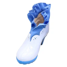 The IDOLM STER Cinderella Girls Cosplay Shibuya Rin boots shoes boot shoe Women's Shoes For Halloween party Custom 0503 the idolm ster cinderella girls starlight stage cgss cosplay blue adult costume all size custom made full set girl costume