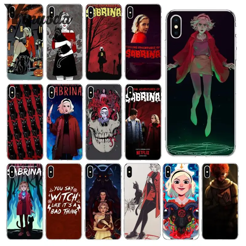 

Yinuoda Chilling Adventures of Sabrina DIY Drawing Phone Case cover Shell for Apple iPhone 8 7 6 6S Plus X XS MAX 5 5S SE XR
