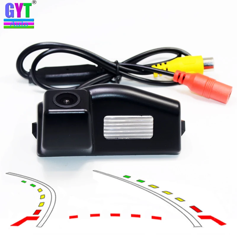 

Dynamic Trajectory Tracks Car Rear View parking Camera For Mazda 2 3 M2 M3 Demio DE Hatchback backup reverse camera CCD HD