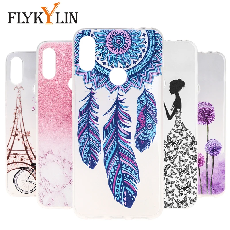 

FLYKYLIN Silicon Case For Xiaomi Redmi Note 7 Cases For Redmi 4X 5 Plus 5A 6A 6 Pro Coque on Note 4 Note 5 Pro Note 6 Back Cover