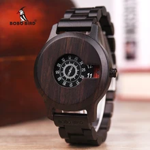 BOBO BIRD Top Brand Luxury Wooden Watch Men Wristwatch Quartz Timepiece erkek kol saati In Wooden Gift Box L-R26 BOBO BIRD Top Brand Luxury Wooden Watch Men Wristwatch Quartz Timepiece erkek kol saati In Wooden Gift Box L-R26