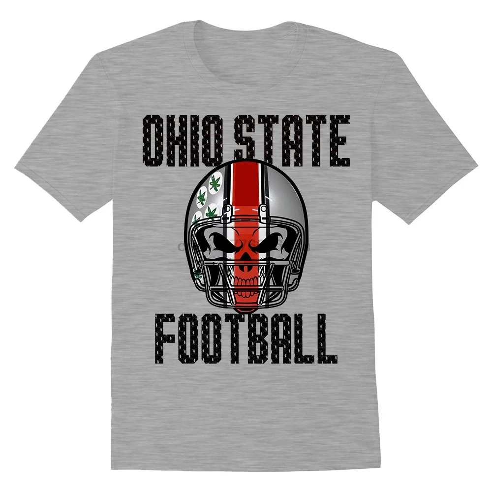 

Ohio State Football Skull Helmet Graphic T-Shirt