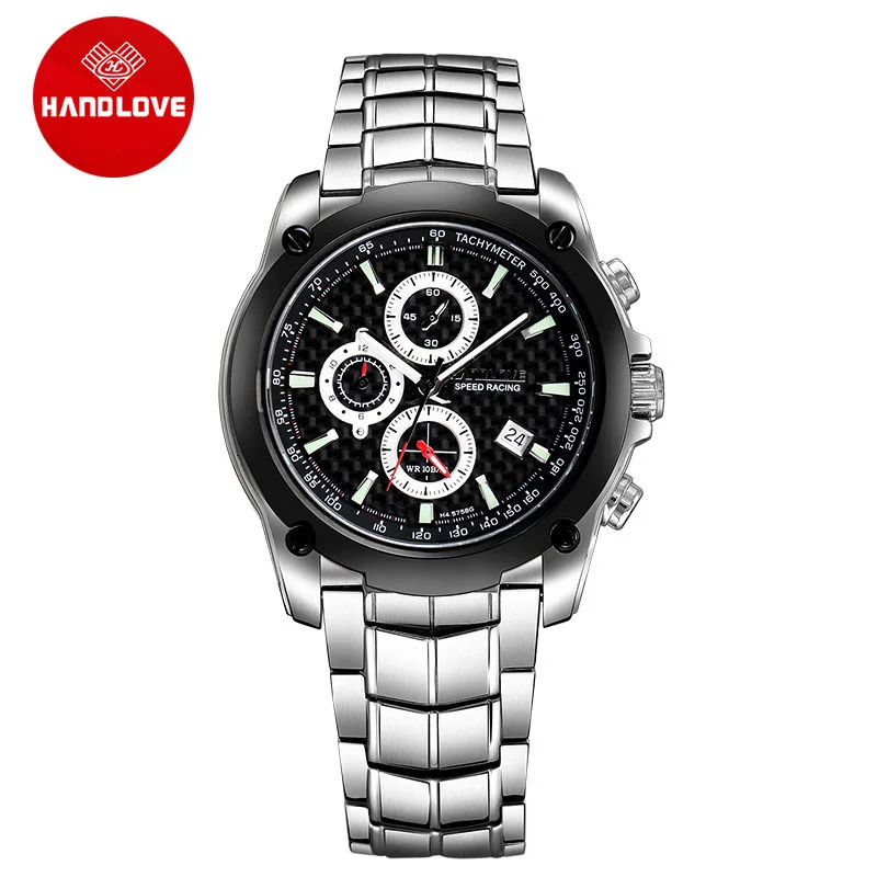 High Quality Fashion Chronograph Men s Watches Luminous Multi functional Sports Watch Waterproof H4 5758G