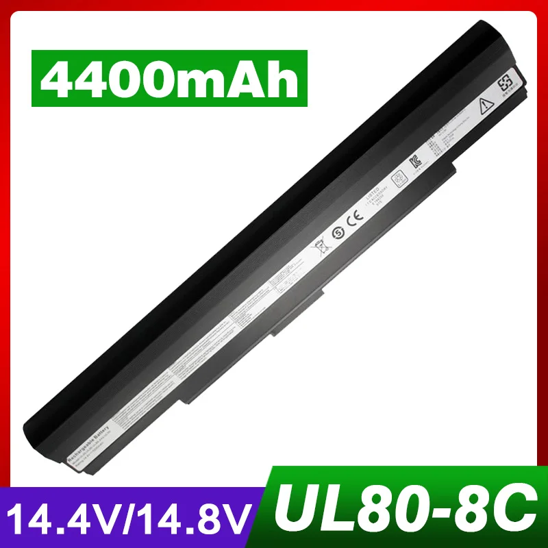 

4400mAh Laptop battery for Asus A42-UL30 A42-UL50 A42-UL80 UL30 UL30A UL50 UL50Vg UL50Vt UL50VS UL80 UL80Ag UL80Vt