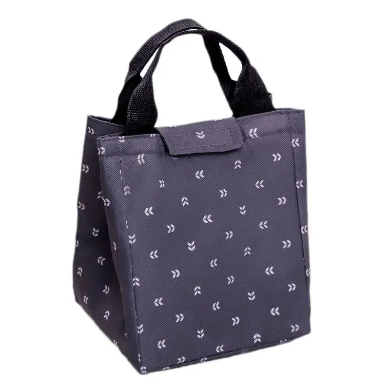

Women Leaf Tote Lunch Bag Portable Insulated Cooler Bags Picnic Lunchbox for Student Kids Lunch handbag