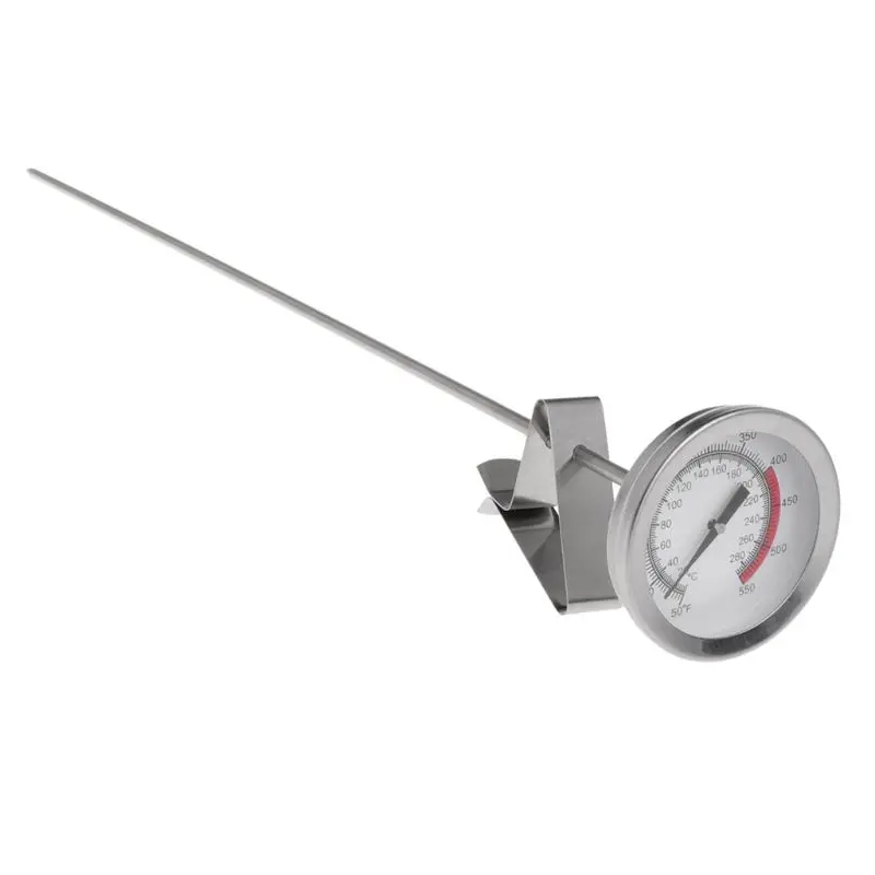 

Food Meat Thermometer Kitchen Stainless Steel Oven Cooking BBQ Probe Thermometer Food Meat Gauge Cooking Tool 40cm 20-280C