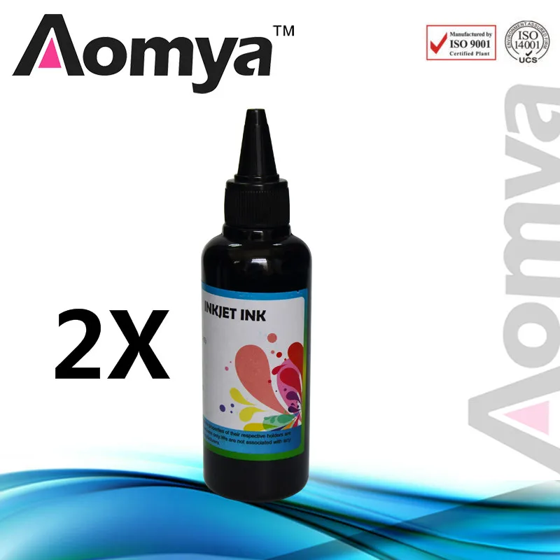 

2x100ML Black/BK Universal Dye Ink For Epson Ink , Specialized Printer Ink Refill Kit ,General for Epson Printer All models