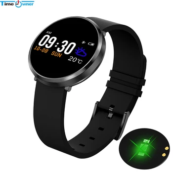 

Time Owner S3 Smart Wristband Round Colorful Screen Heart Rate Monitor Fitness Tracker Message Reminder Smart Band Bracelet IP68
