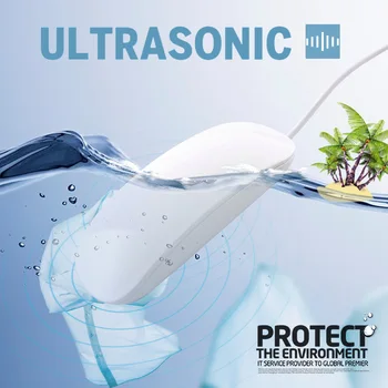 

10W Mini Electric USB Washing Machine Mouse Shape Design Portable Multi-function Laundry Machine Gift Package White