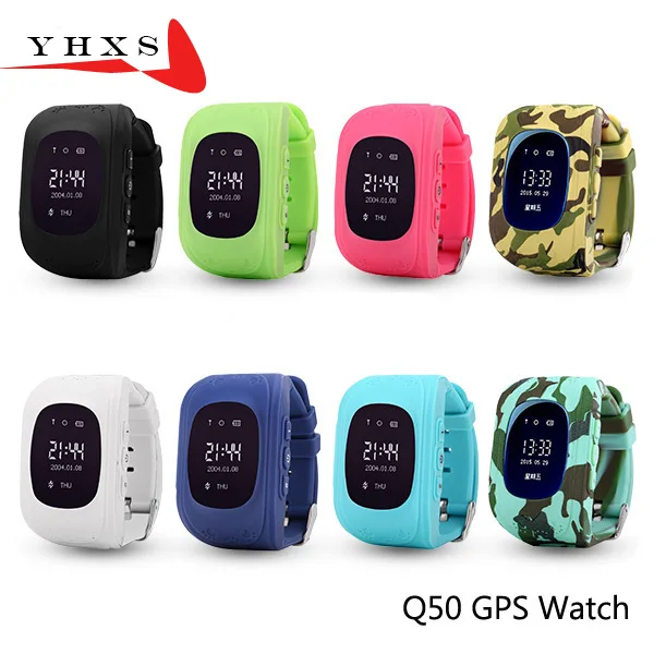 OLED Screen GPS Smart Kids Safe Watch SOS Call Location Finder Tracker for Child Anti Lost
