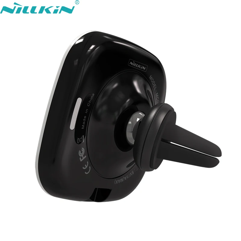 

NILLKIN Qi Wireless Charger Pad Vent Mount 360 Rotate Car Magnetic Charge Holder for iPhone 6 6s 7 7 Plus for Samsung S8 Plus S7