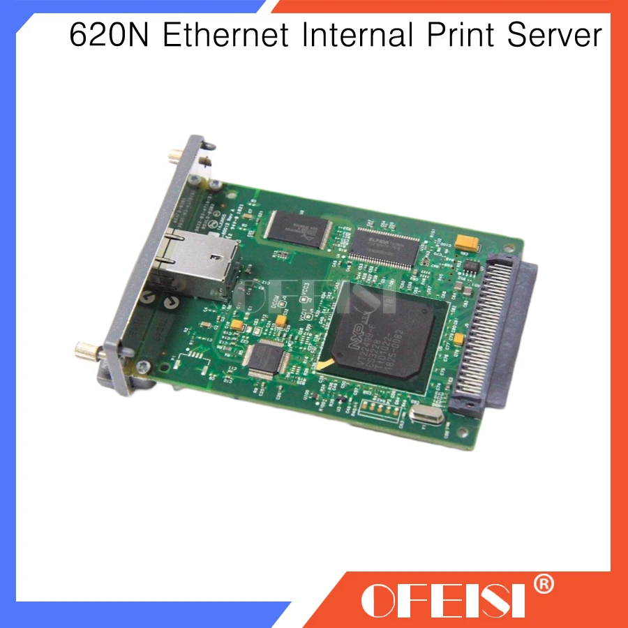 Original JetDirect 620N J7934A J7964G Ethernet Internal Print Server Network Card for laserjet DesignJet Plotter Printer Parts image_1