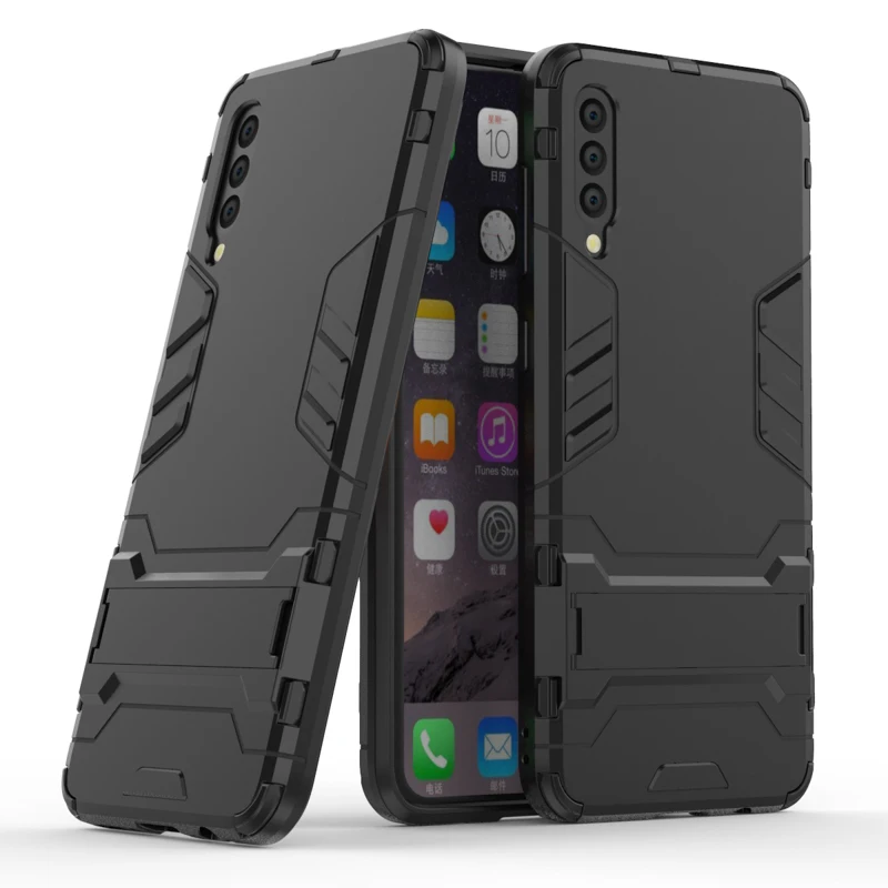 

sFor Samsung A50 Case Shockproof Armor Rubber Silicone Hard PC Phone Case For Samsung Galaxy A50 2019 A 50 A505F SM-A505F Shell