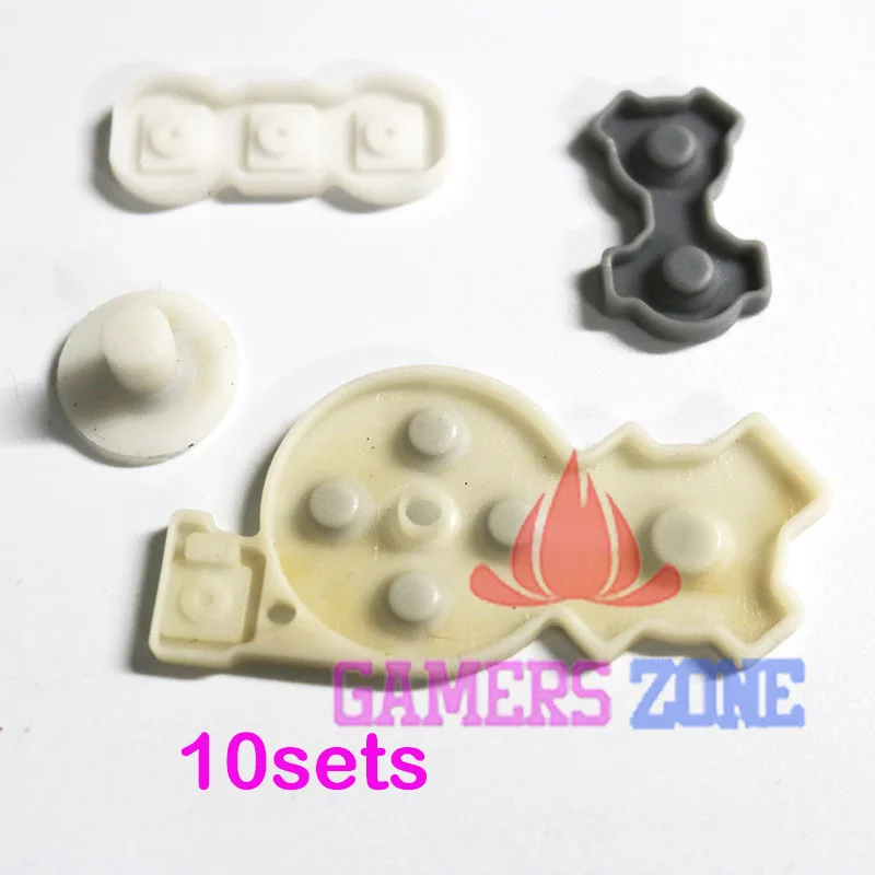 

10sets Rubber Conductive Glue Button Repair Part For Wii Right Console Pads