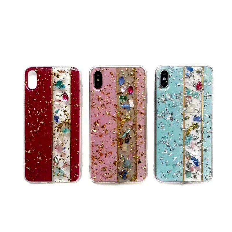 

The case works with the for iphone 6, 6s 7, 8 plus xr XS MAX colloidal case