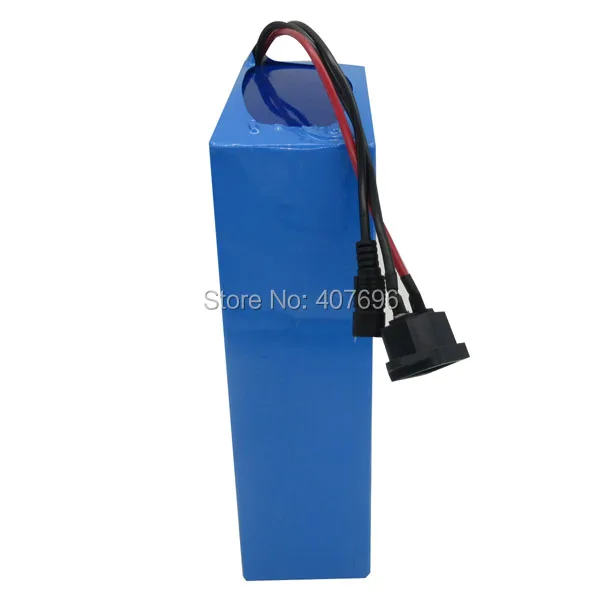 Sale Rechargeable 500W 48V 15AH battery pack 750W 48 V 15AH ebike e scooter Lithium ion battery 20A BMS 2A Charger Free customs fee 8