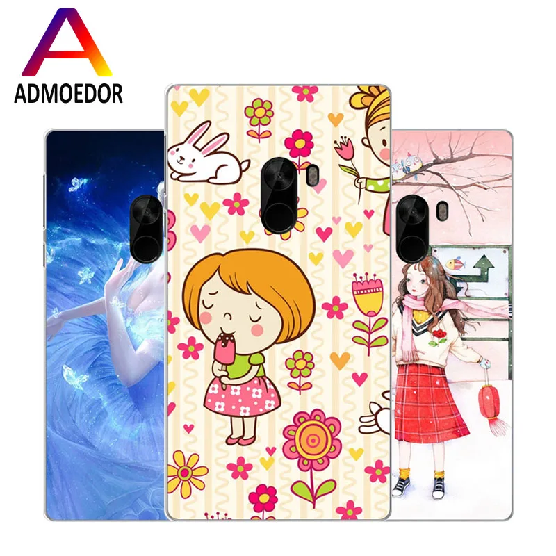 

Xiaomi mi mix Case,Silicon Lovely kitten Painting Soft TPU Back Cover for Xiaomi mi mix 2 Phone fitted Case shell