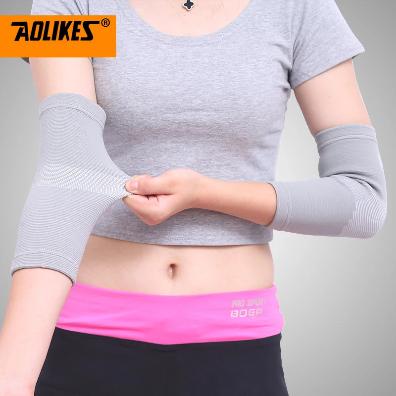 

1PC Fall Winter Outdoor Warm Sport Elbow Support Joint Protector Elastic Band Armguards Soft Breathbable Gym Fitness Elbow Pad