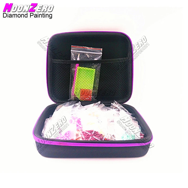 

New Diamond Painting Accessories Diamond Storage Box Mini Bag Diamond Embroidery Tool Makeup Storage Box Household Items