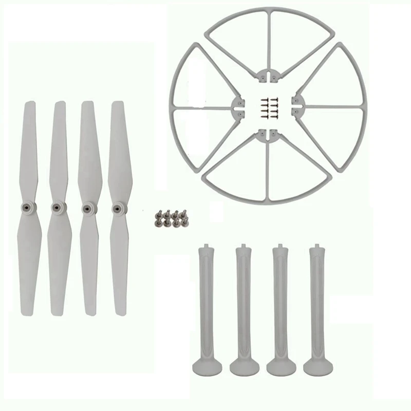 Quadcopter Kits Set Propeller Landing Gear Blades Protection For Syma X8c X8w X8g X8hc X8hw Rc Drone Accessories Spare Parts for syma x8c x8w rc quadcopter spare part blade propeller protection frame protector bumper 4pcs free shipping