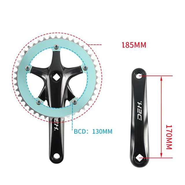 185mm crankset