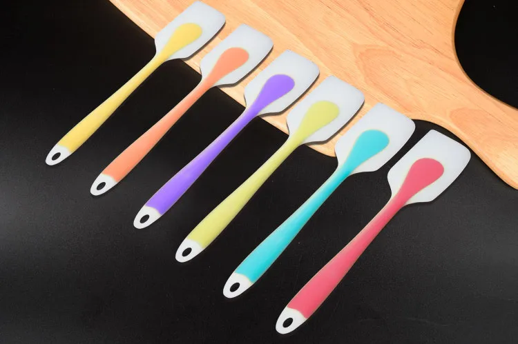  Silicone Spatula Spoon Utensil Cooking Baking Pastry Scraper Cake Mixer Butter Ice Cream Scoop DIY 