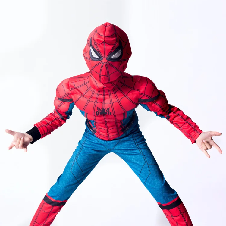 halloween costume for kids animal spiderman muscle suit superhero ...