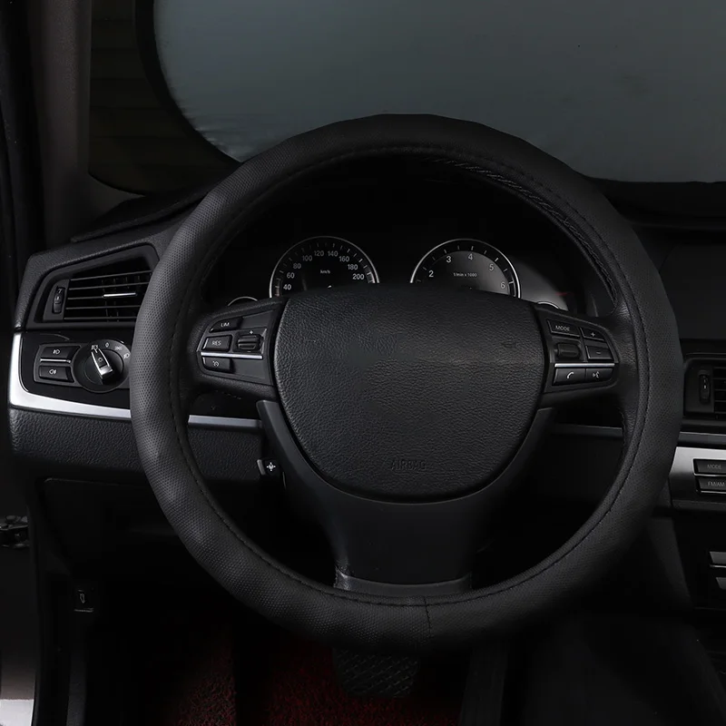 

Car Steering Wheels Cover pu leather for audi a1 a3 a4 b6 b7 b8 a5 a6 c5 c6 c7 q5 q7