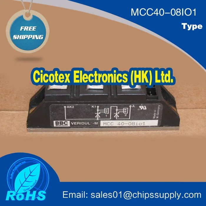 

IC MCC40-08IO1 IGBT Module MCC40-08I01 MCC40-O8IO1 MCC40-O8I01