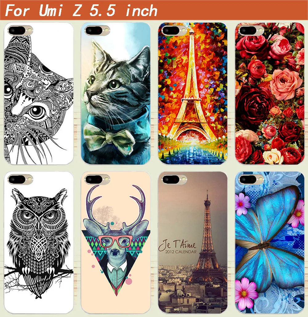 

For Umi Z Case High Quality Painting Phone hard Protector Colorful Case Back Cover Phone Case for Umi Z Pro 5.5inch Smartphone