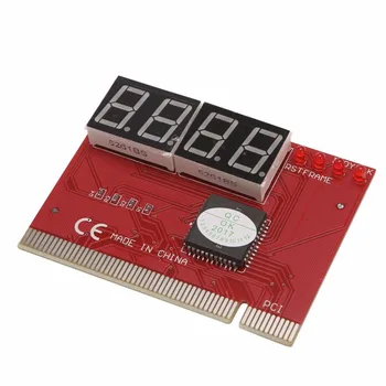 

Computer PC 4 Digit Diagnostic Analyzer Card Motherboard Tester High Quality Drop Shipping