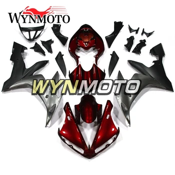 

Complete ABS Plastic Injection Red Grey Black New Motorcycle Fairings For Yamaha YZF R1 2004 2005 2006 Fairing Kit Body Frames
