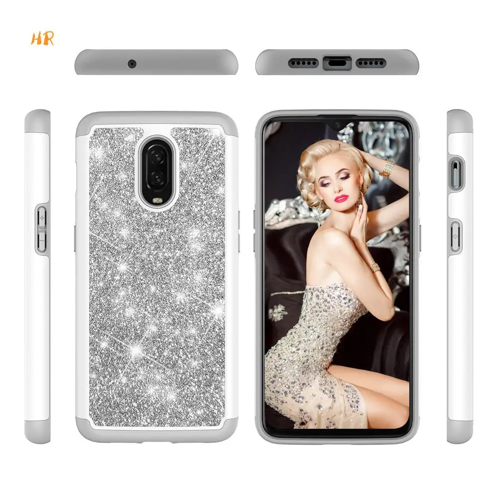 

Glitter Bling Back Skin Case for One Plus 6T Moto G7 Alcatel 1X Evolve TCL LX TPU Phone Protect Cover Crystal Soft Gel Case