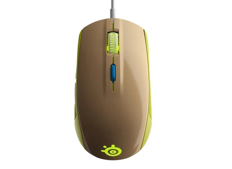 

100% Original SteelSeries Rival 100 RGB Optical Gaming Mouse ( Up to 4000 DPI) --GAIA GREEN