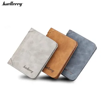 

New 2015 men wallets famous brand mens wallet male money purses 2 fold with Simple New Design Top Wallet for Man Card Holder