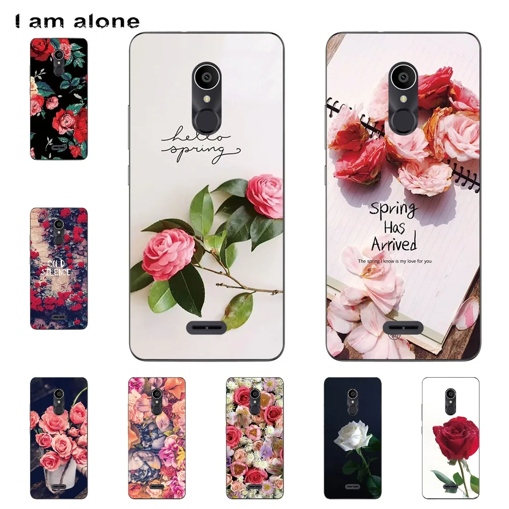 

I am alone Phone Cover For Alcatel Alcatel 3C 3C Dual 5026D 6.0 inch Solf TPU Cellphone Fashion Cases Shipping Free