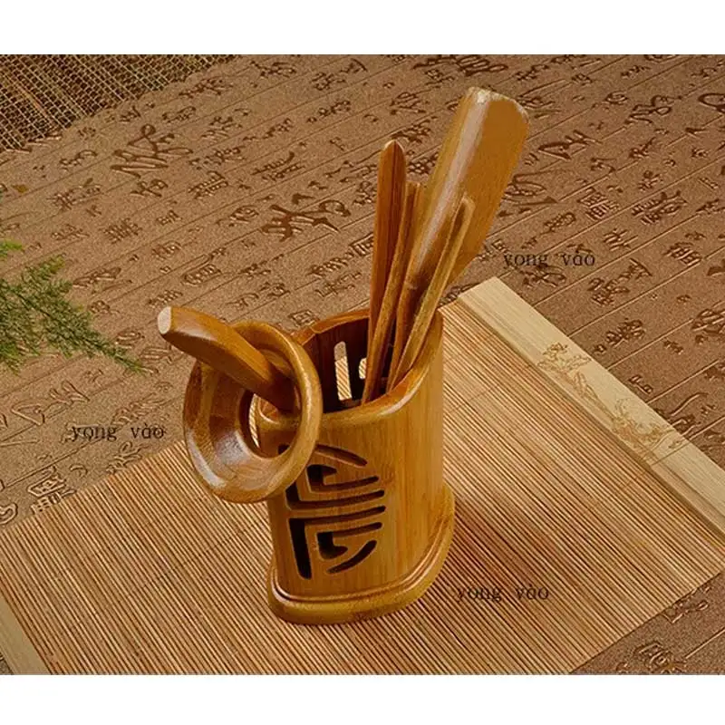 Креативный бамбуковый китайский чайный набор кунг-фу приборы для чайной церемонии Liujunzi чайный набор 6 шт S