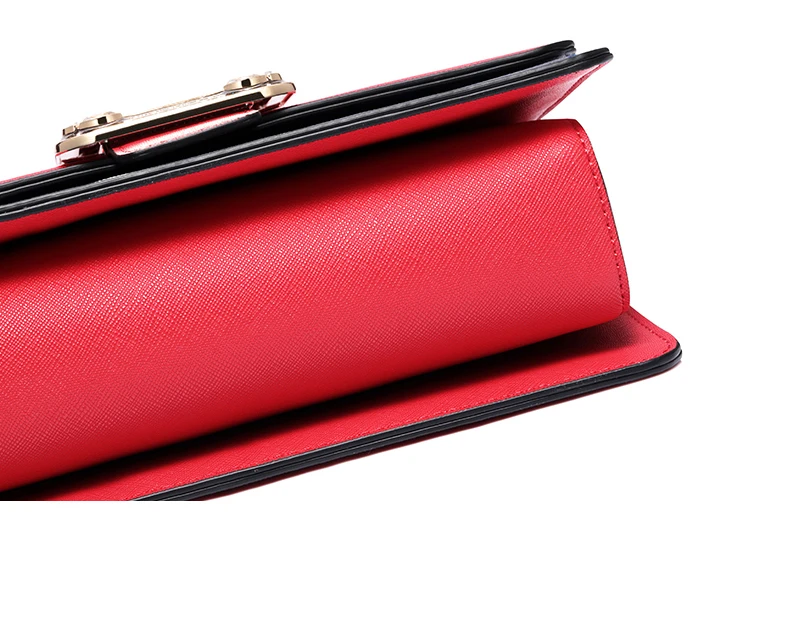Just star women leather messenger bag 20