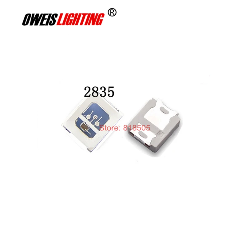 Светодиодный детектор 20 шт. 2835 0 2 Вт SMD фиолетовый УФ светодиодный светильник 365